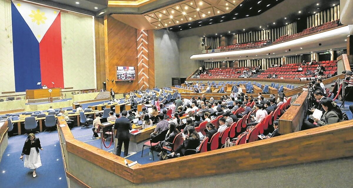 AMEND THE LAW There are 63 party list lawmakers in theHouse of Representatives at present. Bills seeking to amend the party list law by preventing political and economic elites from infiltrating the system have been gathering dust since the 15th Congress.