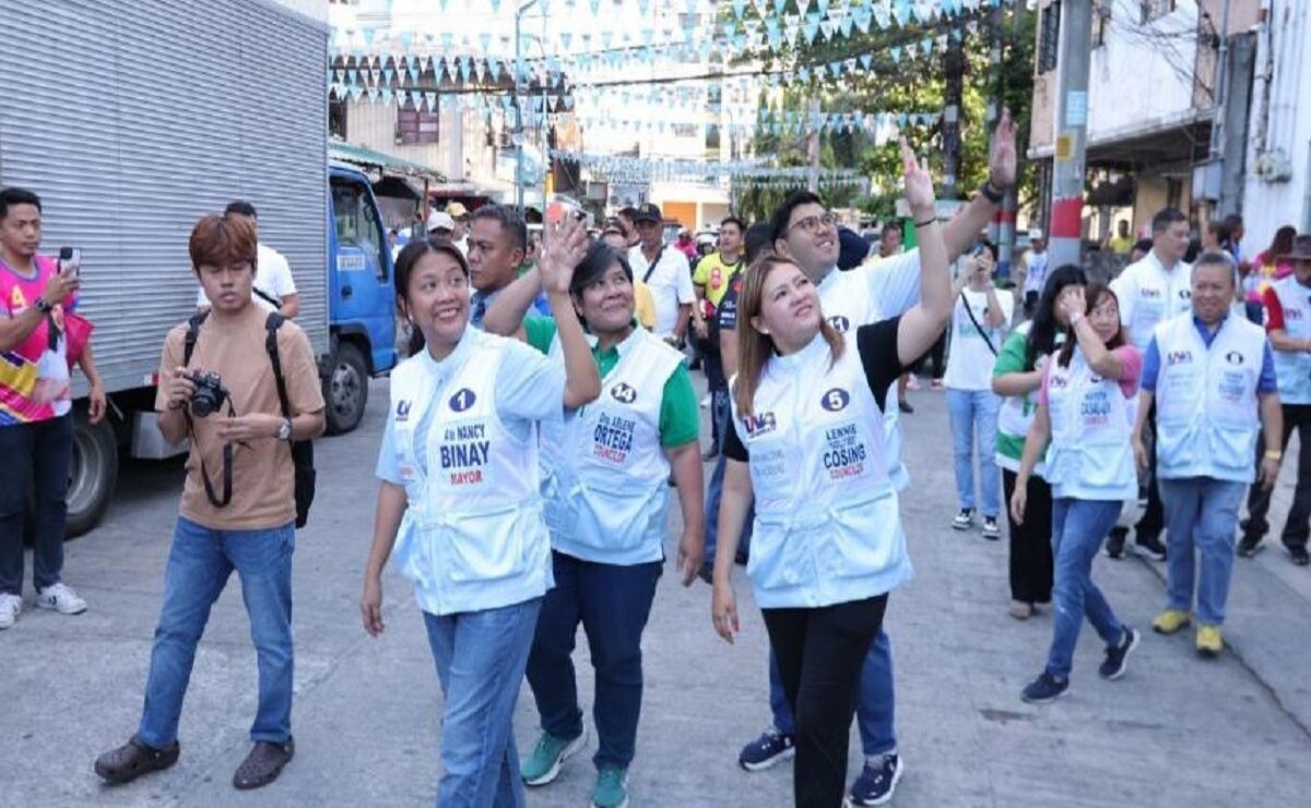 Nancy Binay kicks off her campaign for mayor of Makati City. — File photo