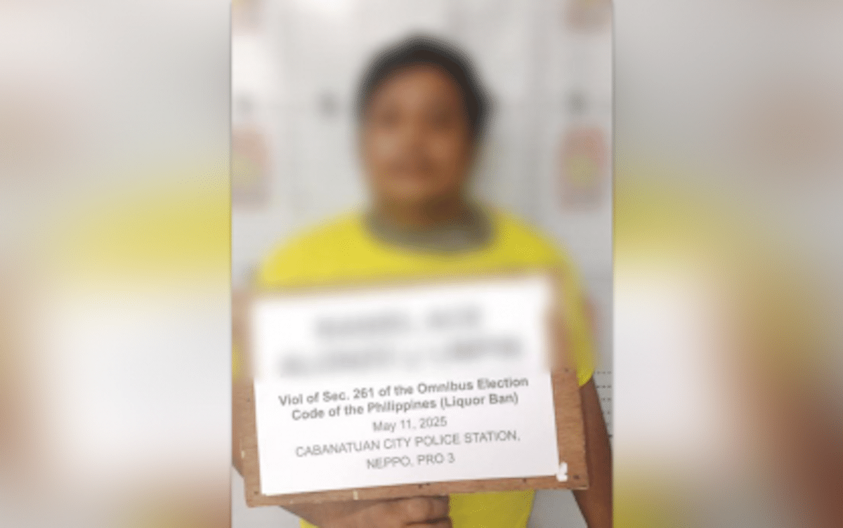 33 nabbed for violating liquor ban in Central Luzon